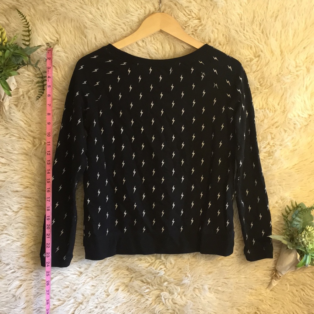 Vans Black Fleeced-Lined Pullover Sweatshirt - Picture 4 of 5